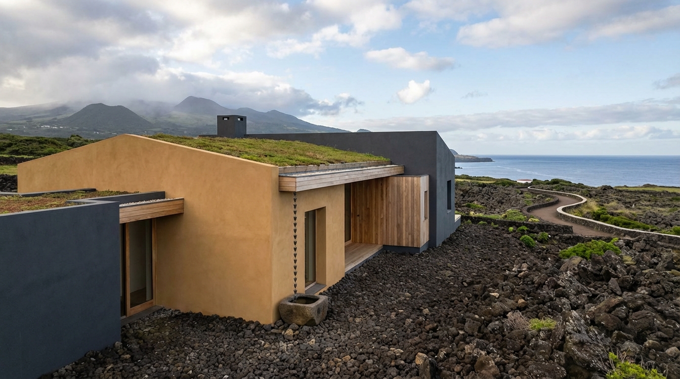 Tintas ecológicas no Pico: fachadas sem bolhas