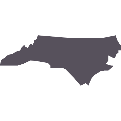 North Carolina state shape
