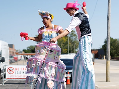 Entertainment at STC event