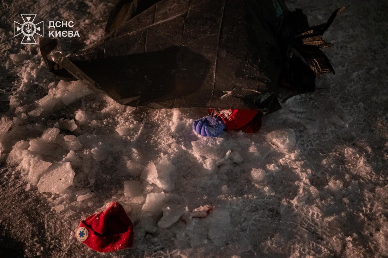 A medical worker was killed during double-tap strike on residential area in Kyiv