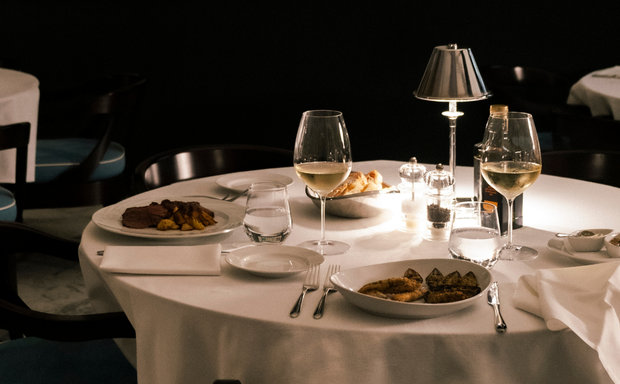 Candlelit dining and Tuscan elegance at La Serena Hotel in Forte dei Marmi.