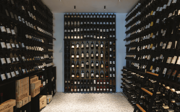 La Serena’s 2000 bottle Cellar in Forte dei Marmi