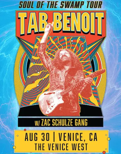 Tab Benoit w/ The Zac Schulze Gang at The Venice West