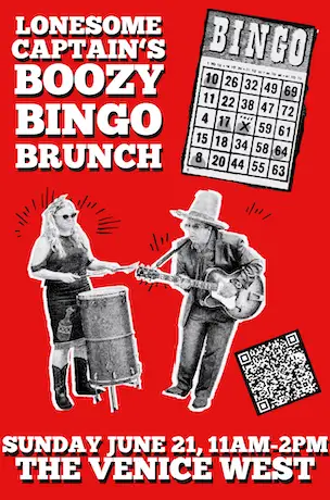 Boozy Bingo Brunch w/ The Lonesome Captain