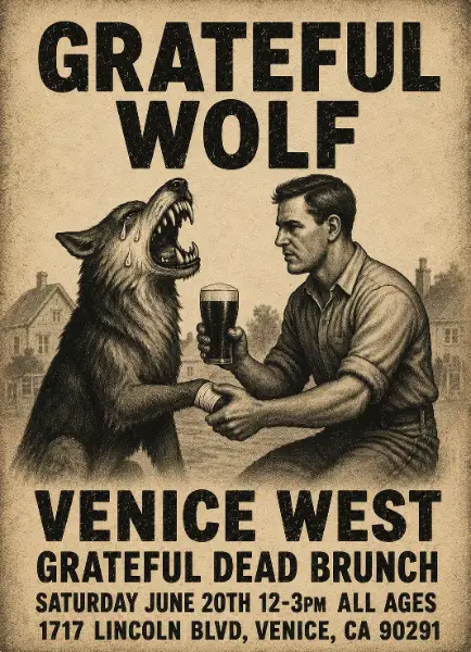 GRATEFUL BRUNCH w/ Grateful Wolf