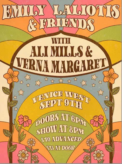 Emily Laliotis w/ Ali Mills & Verna Margaret