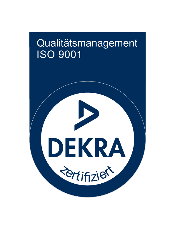 DEKRA zertifiziert: Qualitätsmanagement ISO 9001