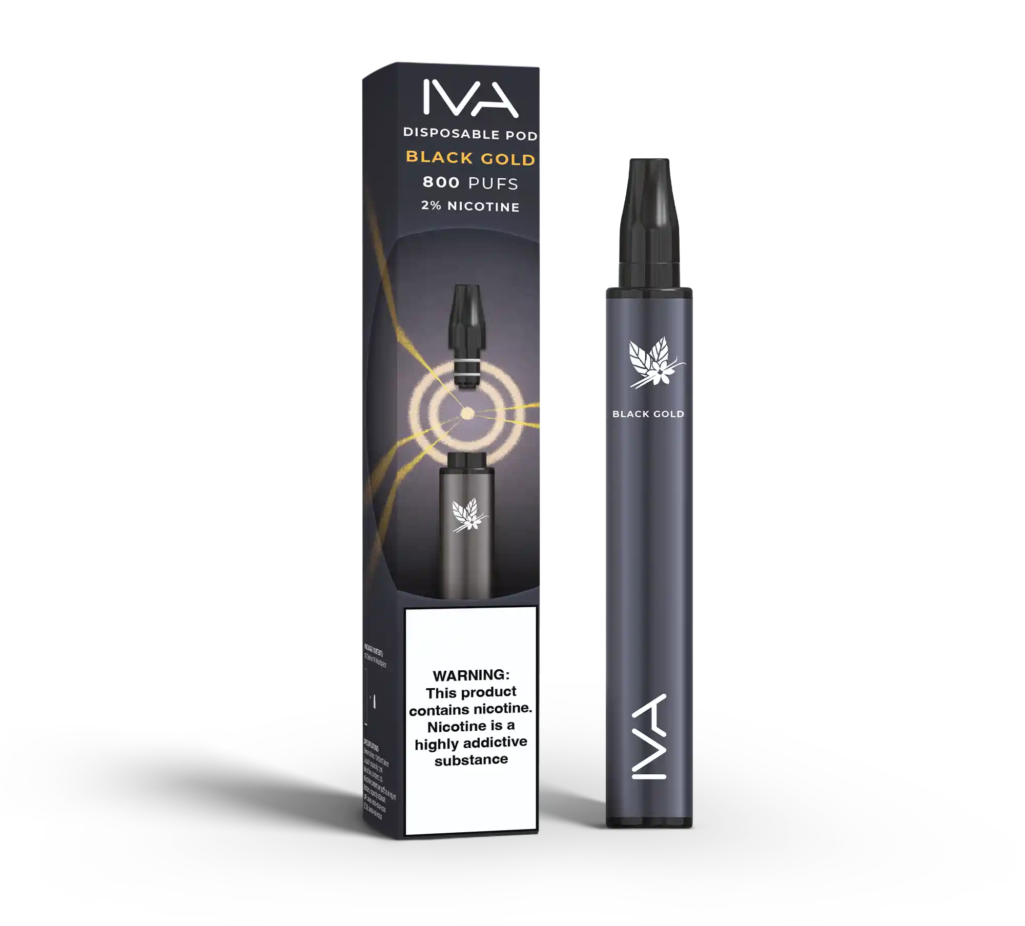 IVA Disposable Vape Black Gold