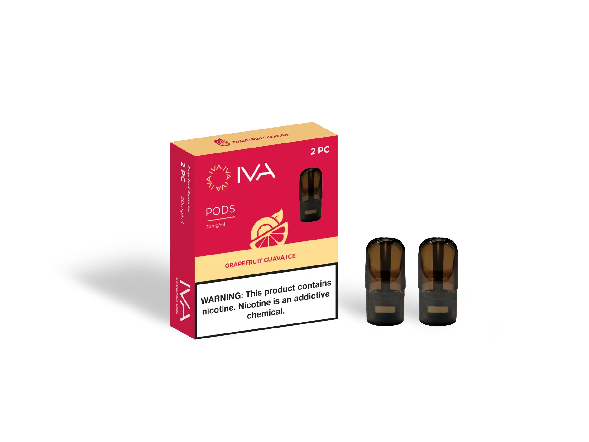 IVA Rechargeable Grapefruit Guava Ice