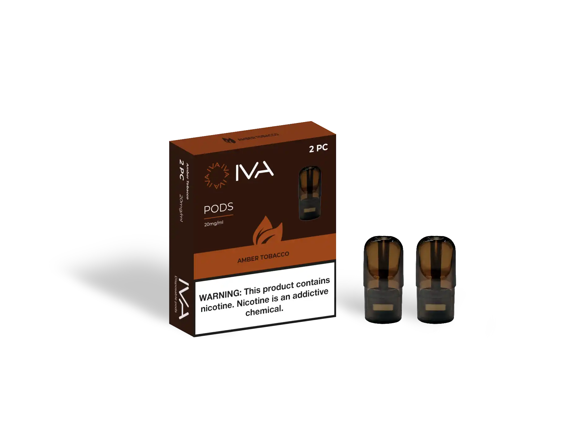 IVA Rechargeable Amber tobacco