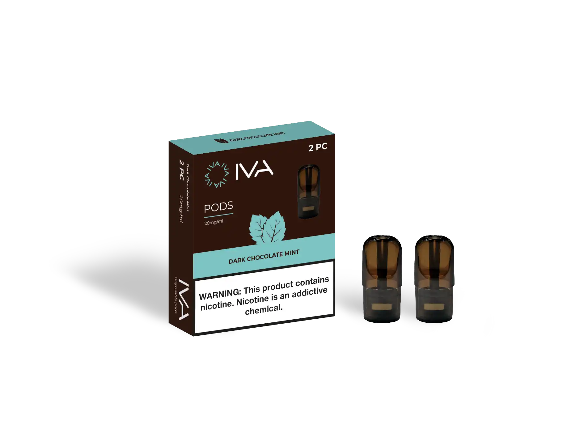 IVA Rechargeable Dark Chocolate Mint