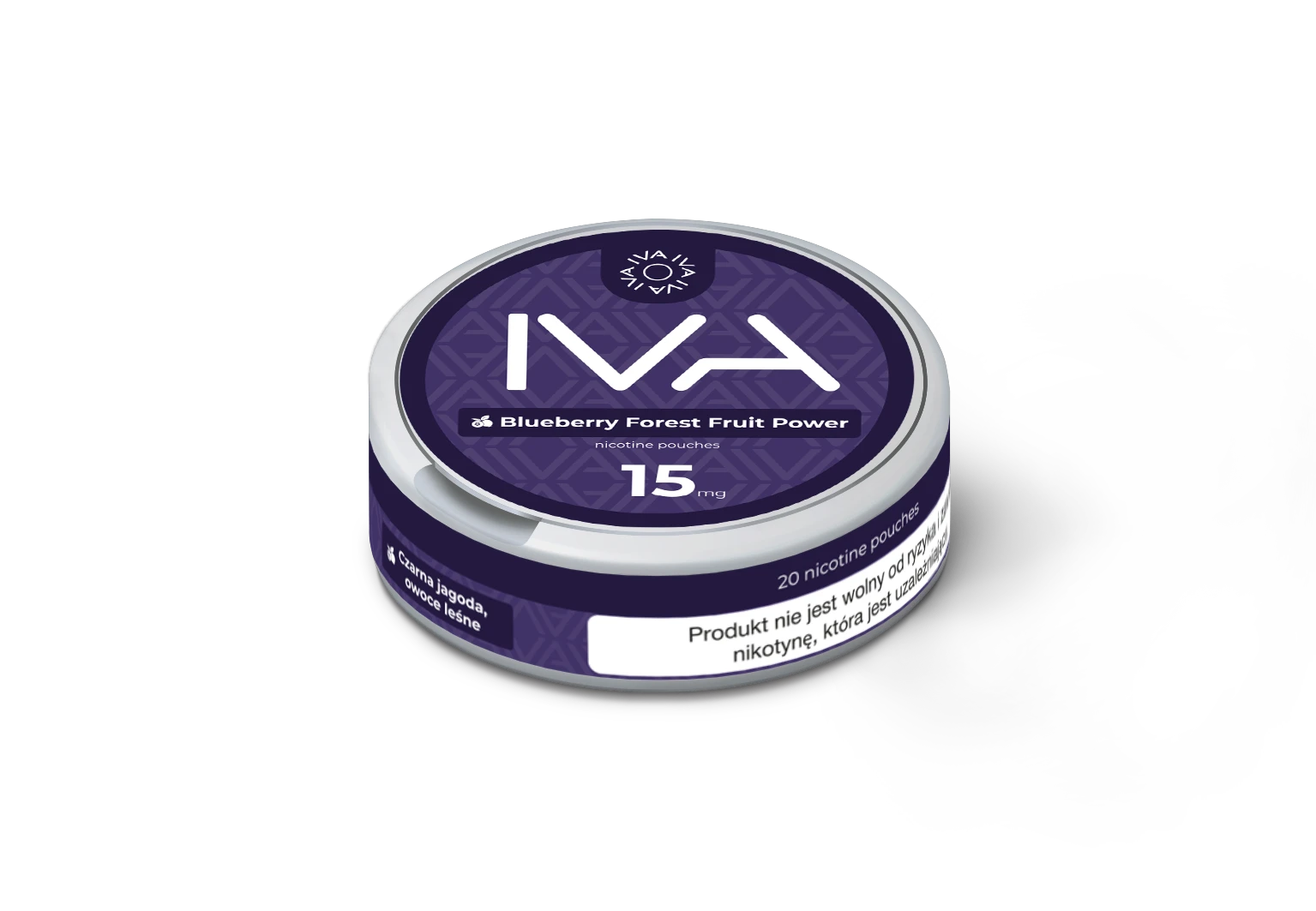 IVA Nicotine Pouch - Blueberry Forest Fruit Power
