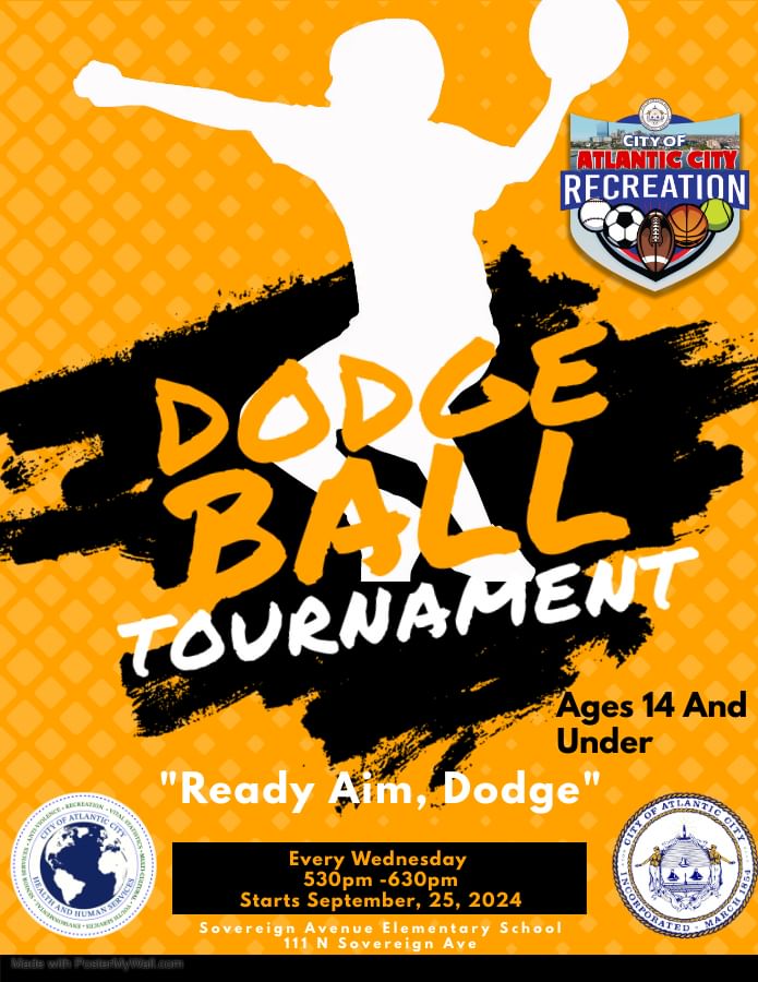 Atlantic City Recreation Department Hosts Exciting Dodgeball Tournament for Kids