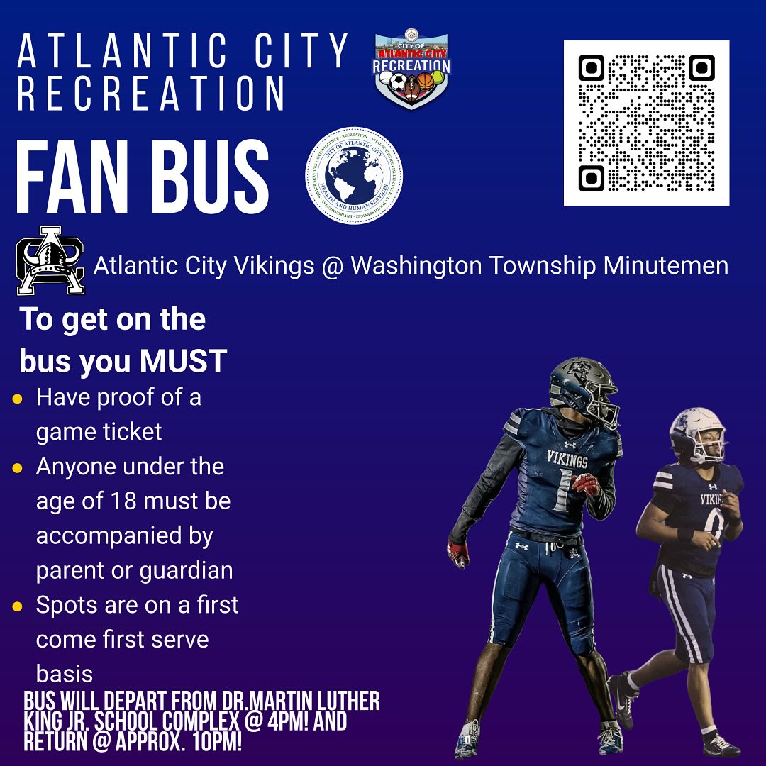 Atlantic City Recreation Provided Free Bus Transportation to Playoff Game