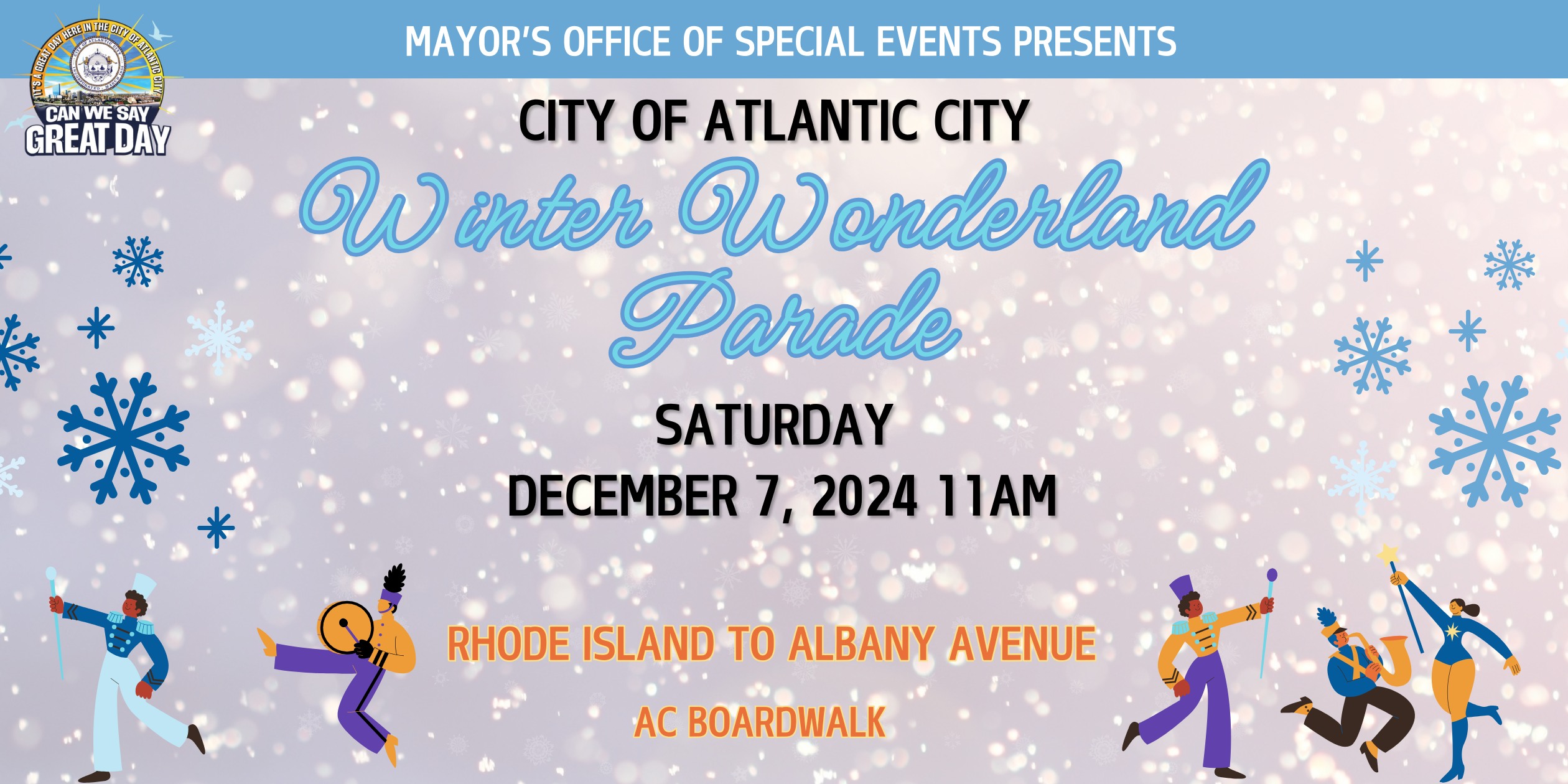 Atlantic City's Winter Wonderland Parade Brings Joy to the Boardwalk