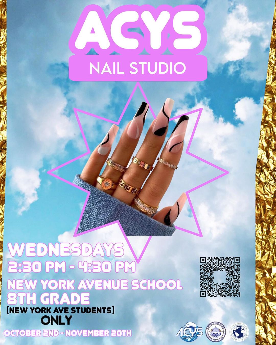 Atlantic City Youth Service's Nail Studio Begins Tomorrow at New York Avenue School