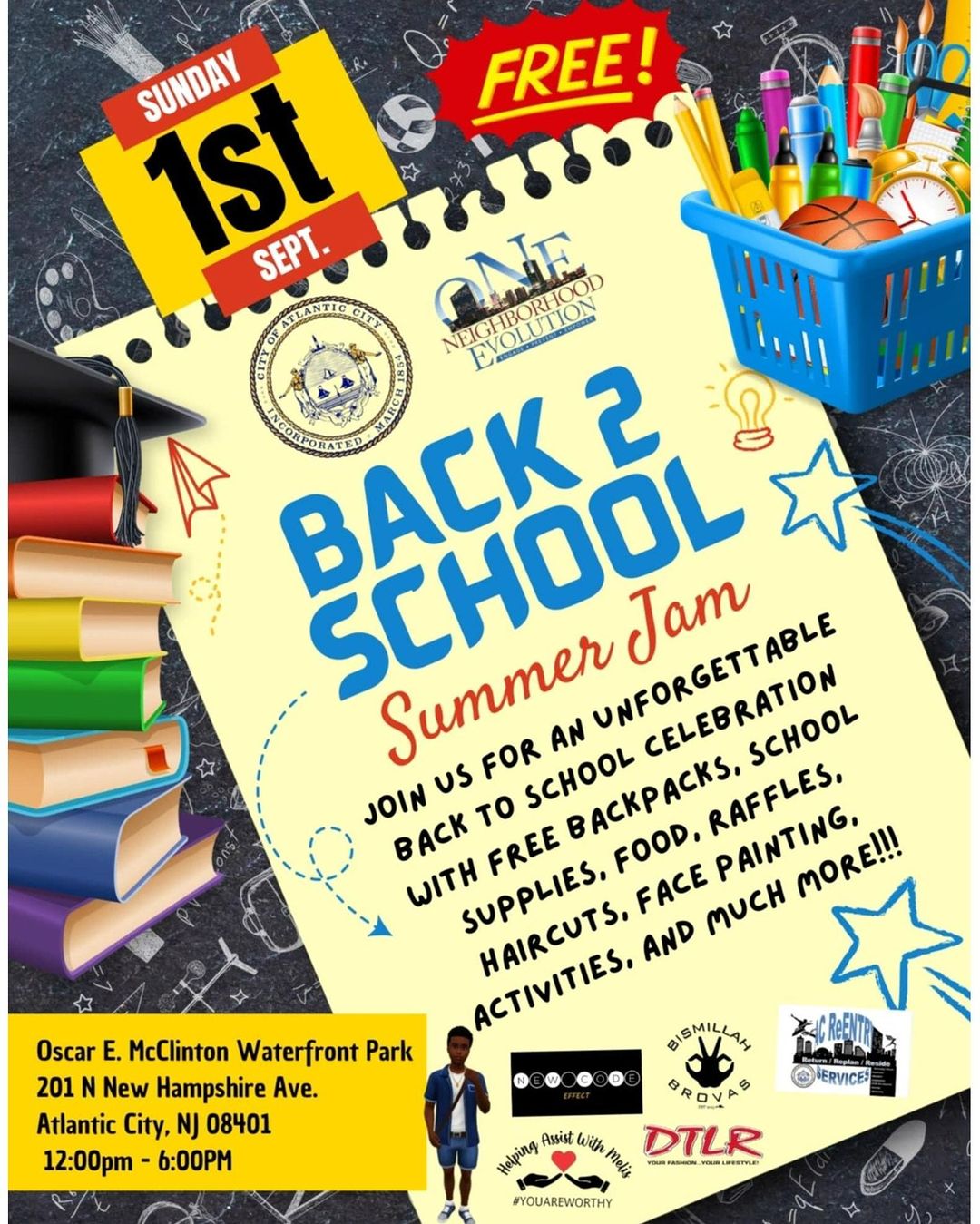 Back-to-School Summer Jam Celebrates Atlantic City Families
