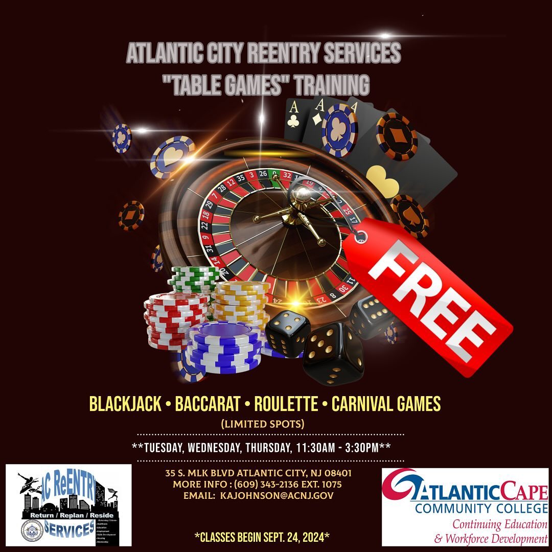 Casino Table Games Training Program Prepares Future Dealers