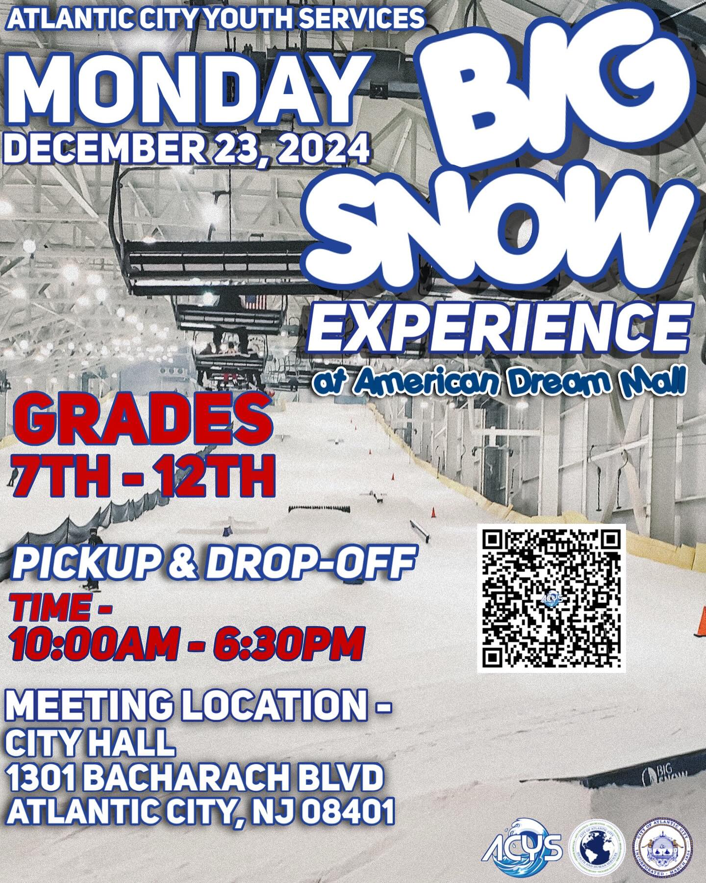 Cool Adventure Awaits: Big Snow Experience for Grades 7-12
