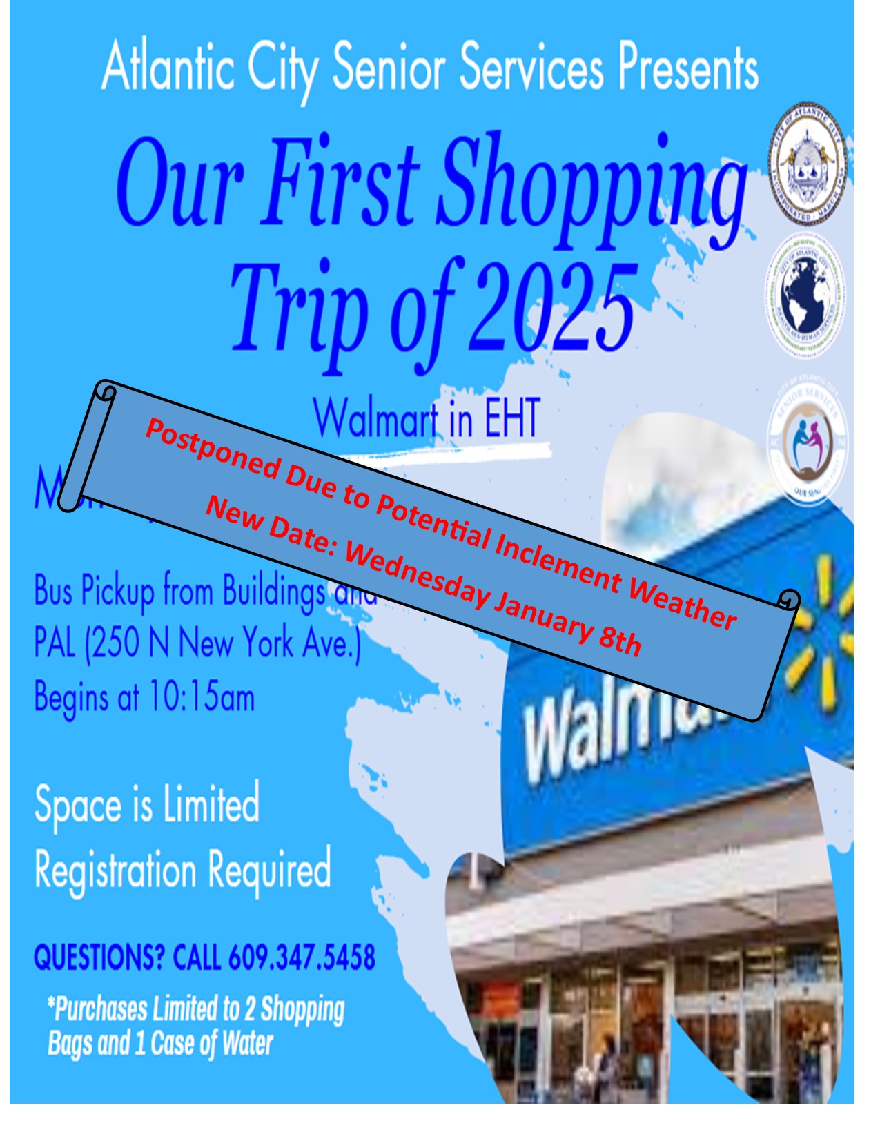 Kick Off 2025 with Senior Services' First Shopping Trip to Walmart