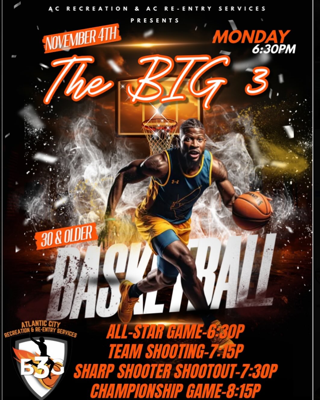 Unforgettable Night of Basketball Action Held at Uptown School Complex