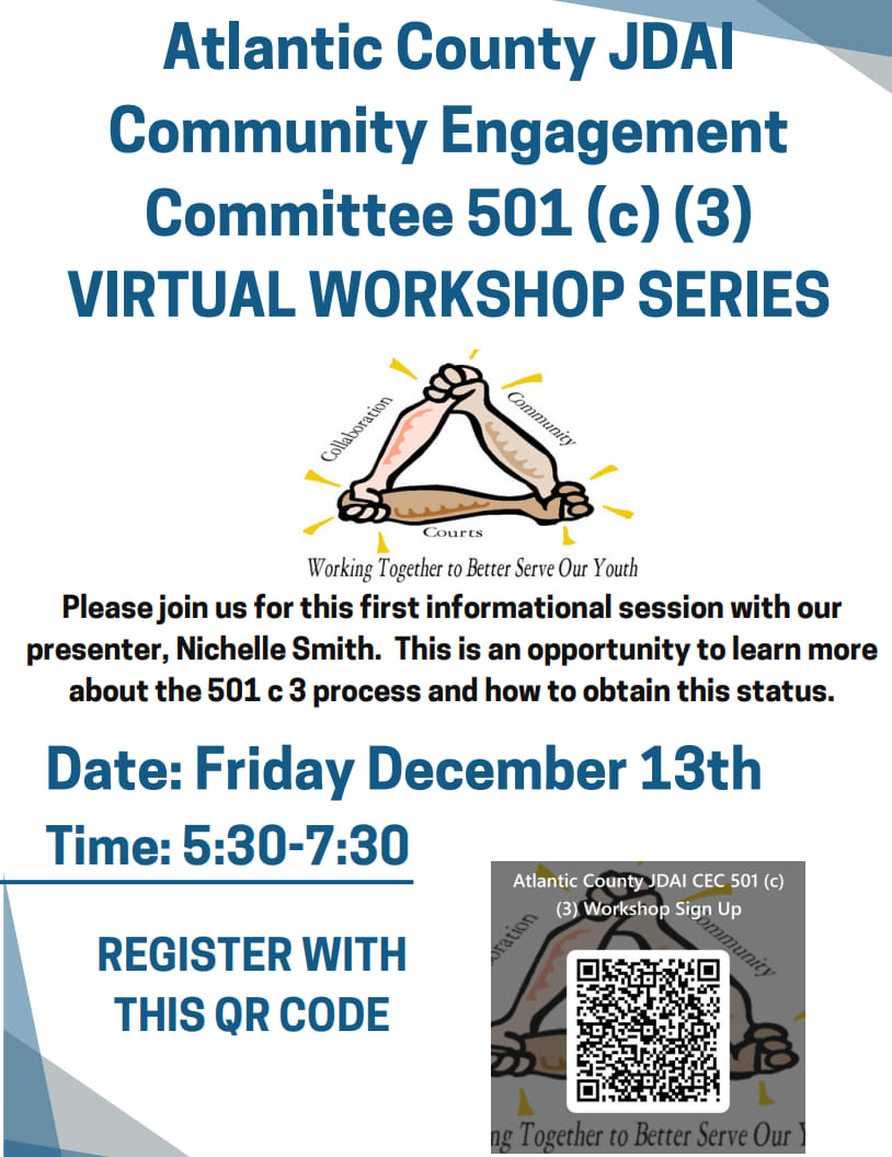 Unlocking the 501(c)(3) Process: Virtual Workshop with Nichelle Smith