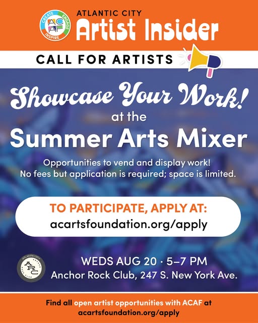 Artists Shined at Atlantic City’s Summer Arts Mixer