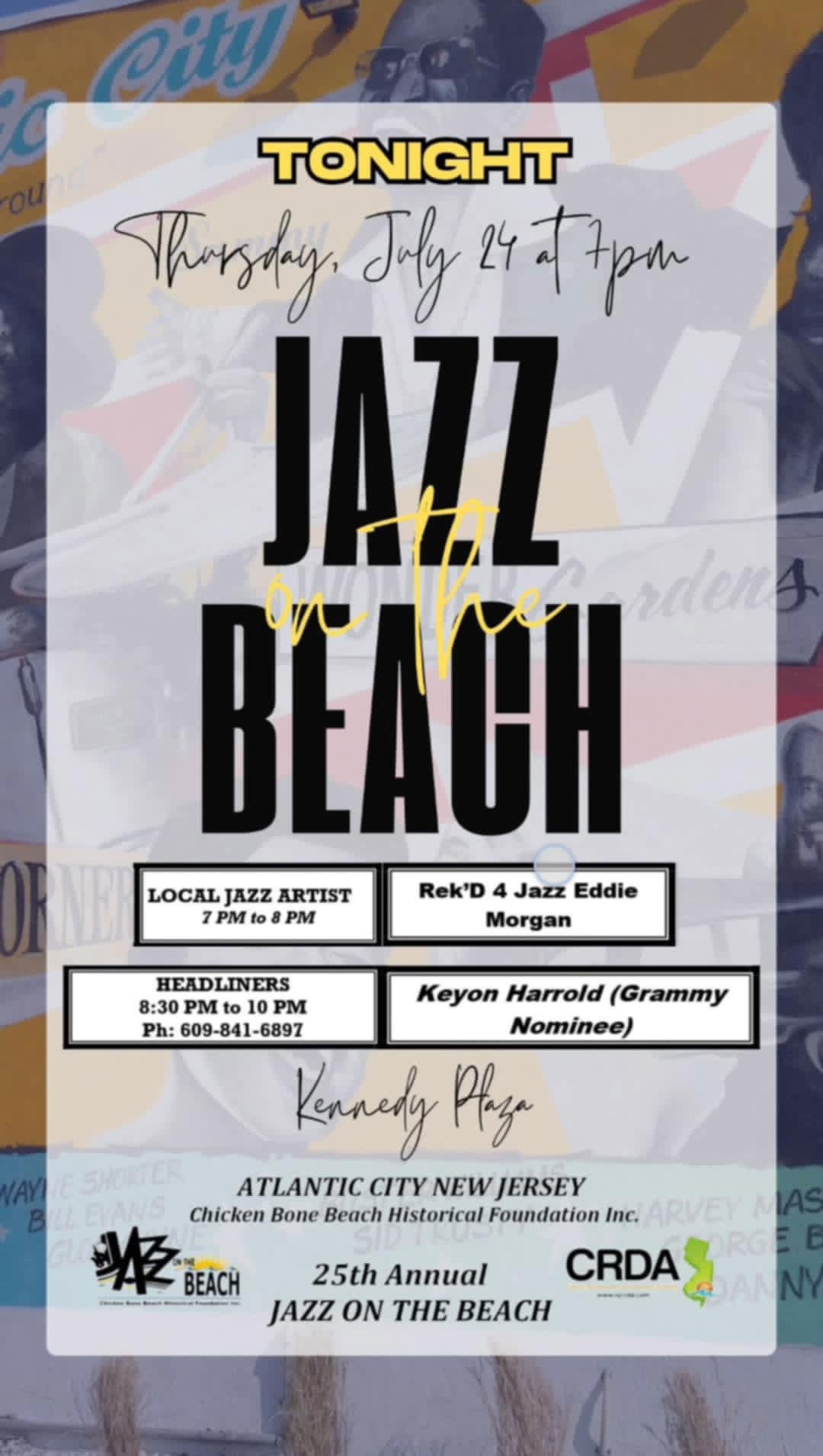 Atlantic City Comes Alive with Jazz on the Beach at Kennedy Plaza
