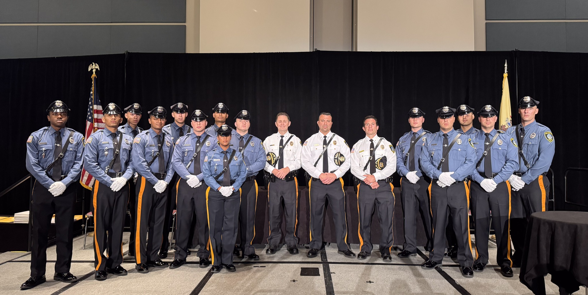 Atlantic City Police Department Welcomes 15 New Officers After Graduation