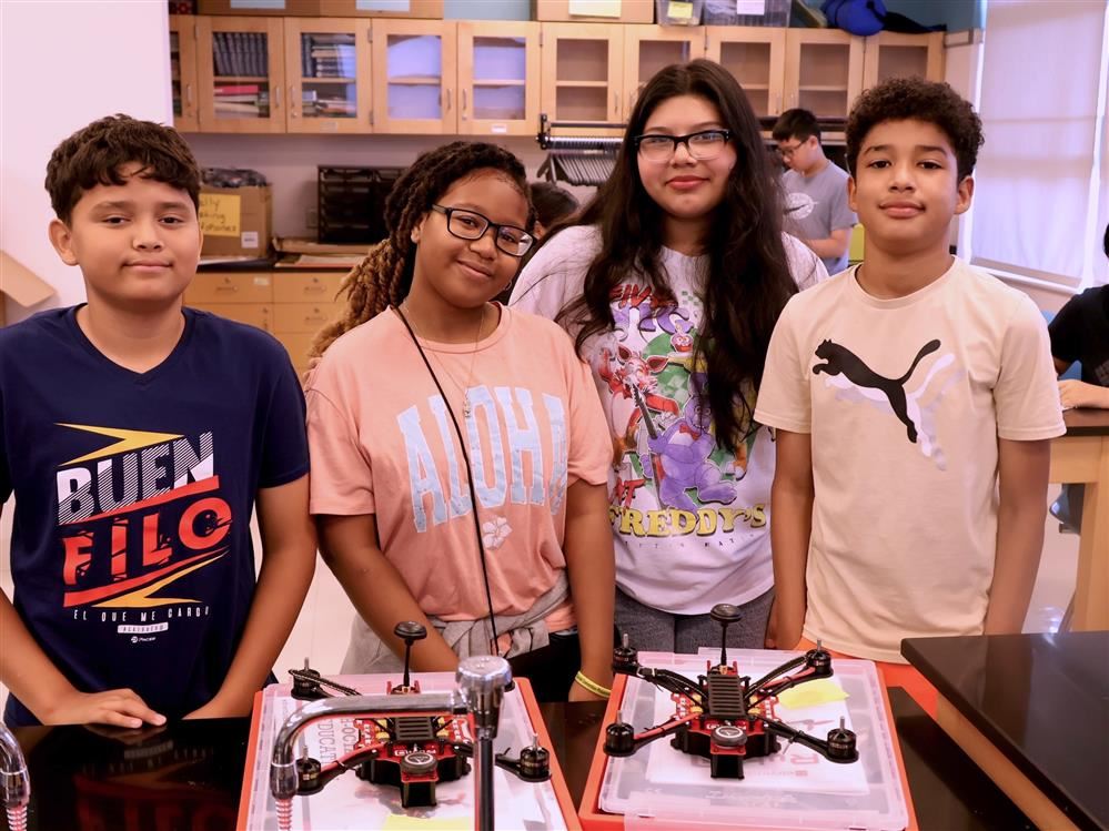 Richmond Avenue Students Soared with Hands-On STEM Drone Program