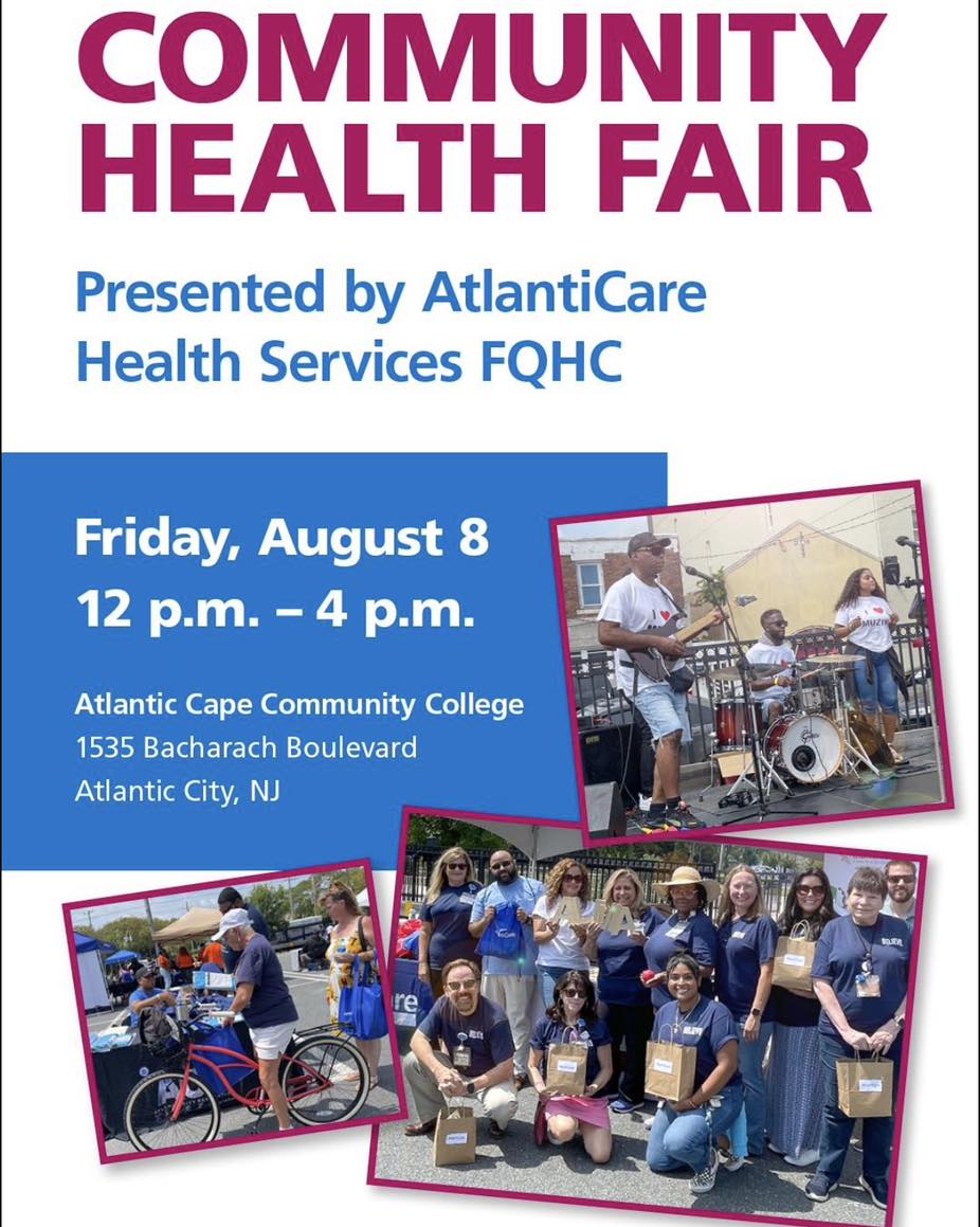 AtlantiCare Hosts Community Health Fair at Atlantic Cape College