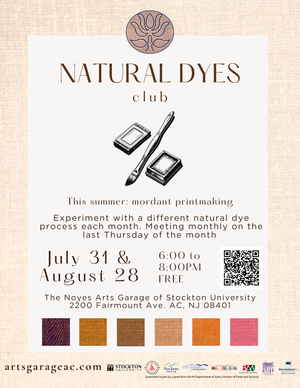 Natural Dyes Club Returns with Hands-On Mordant Printmaking Workshop