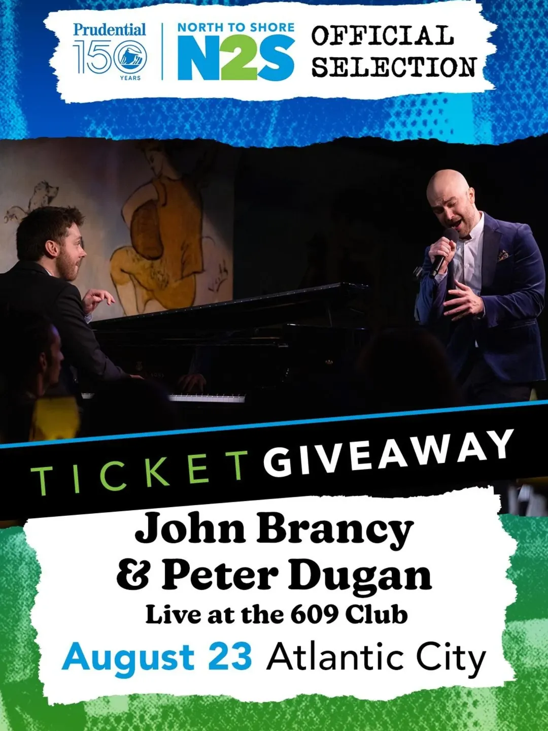 Giveaway Alert: Experience John Brancy & Peter Dugan Live in Atlantic City
