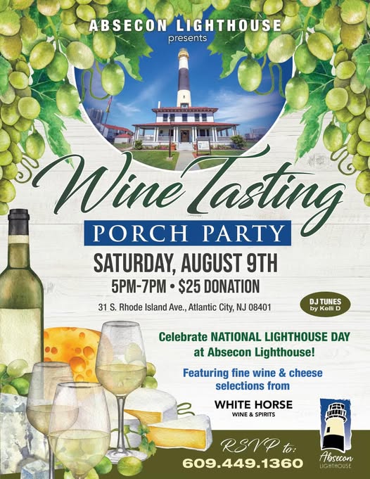 Raise a Glass: Celebrate National Lighthouse Day with Wine & Tunes