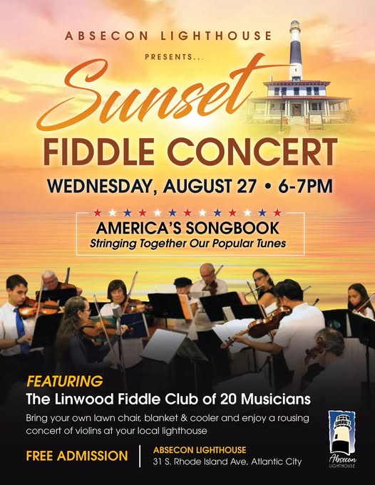 Free Outdoor Concert: Celebrate America’s Songbook at Absecon Lighthouse