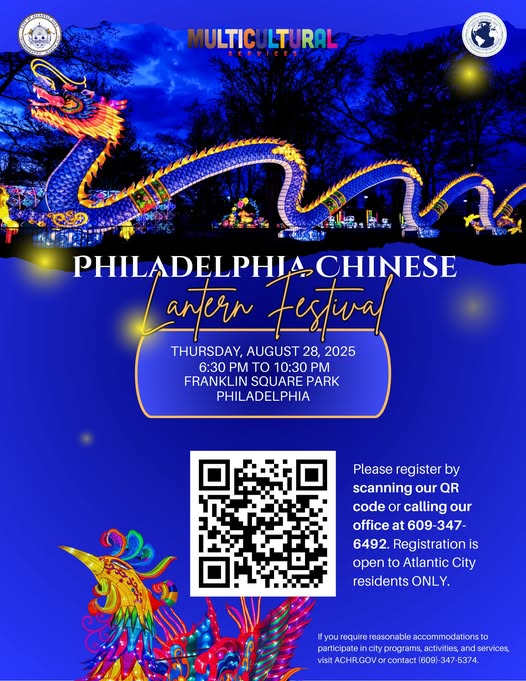 Atlantic City Residents Invited to Philadelphia Chinese Lantern Festival
