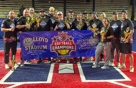 Wonder Bar Crowned 2025 Atlantic City Recreation Adult Softball League Champions