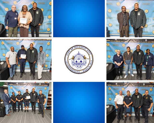 Atlantic City Honored Dedicated Employees of the Quarter
