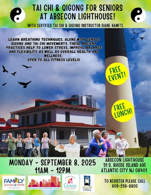 Tai Chi & Qigong for Seniors at Absecon Lighthouse