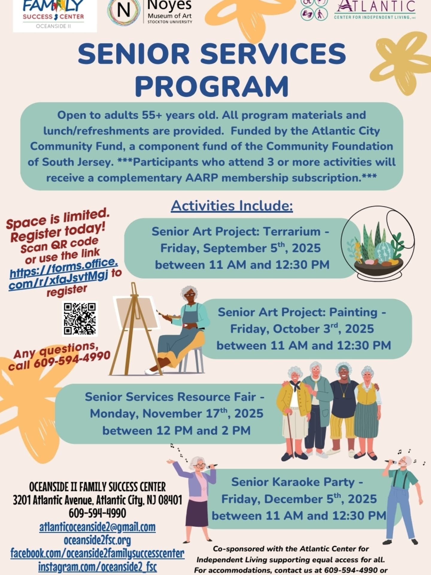 Oceanside II Family Success Center Hosts Senior Services Program for Adults 55+