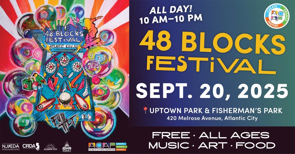 Atlantic City Arts Foundation Hosts Free 48 Blocks Festival
