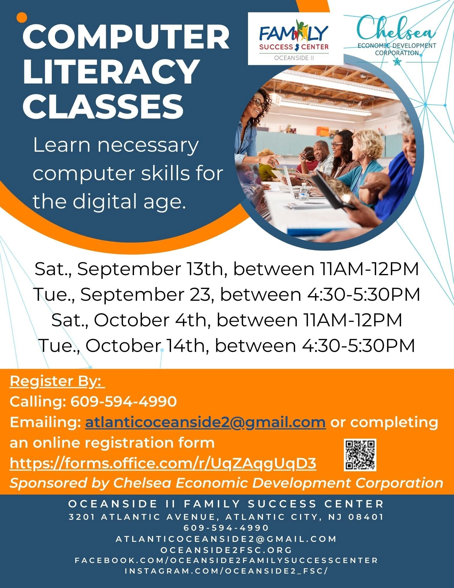 Learn Computer Literacy with Oceanside II Family Success Center