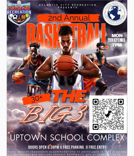 2nd Annual 30+ The Big 3 Basketball Tournament
