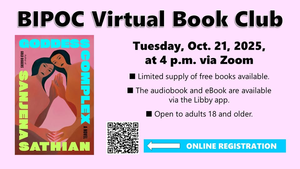BIPOC Virtual Book Club: Goddess Complex