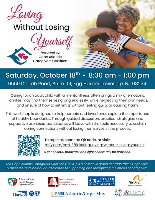 Loving Without Losing Yourself: A Workshop for Caregivers