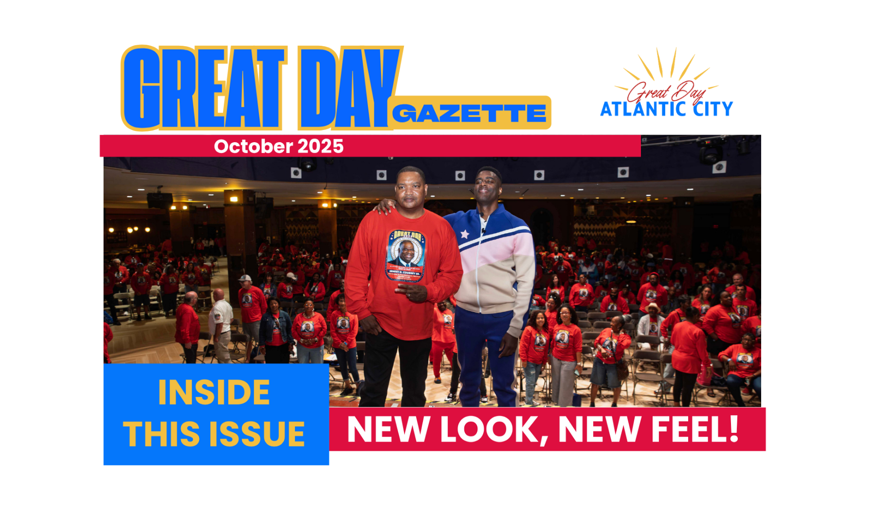 A New Look, A Great Day: The Reimagined Great Day Gazette Brings Atlantic City Together