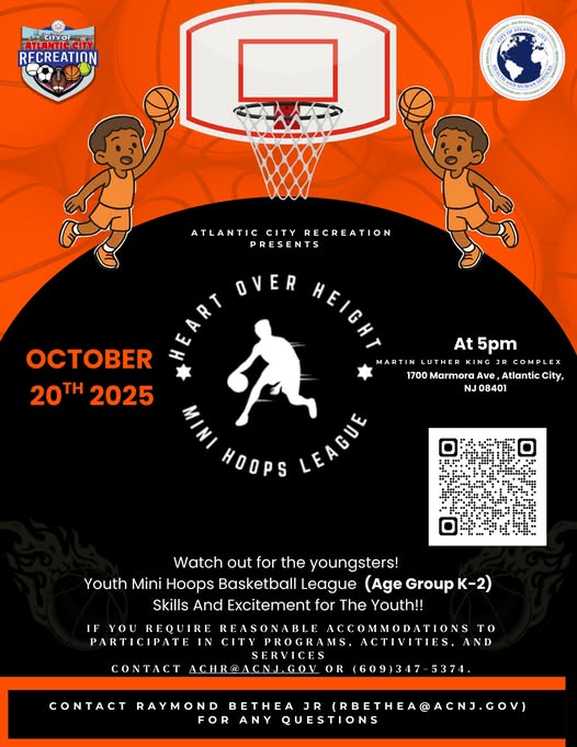 Heart Over Height Mini Hoops League Kicks Off in Atlantic City
