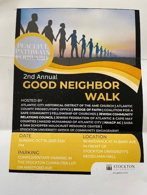 Atlantic City Community United for the 2nd Annual Good Neighbor Walk