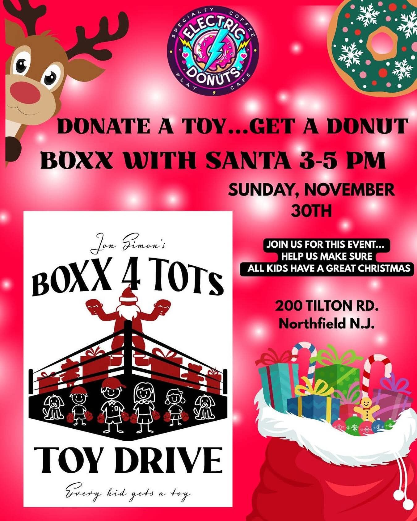 Boxx 4 Tots Toy Drive at Electric Donuts