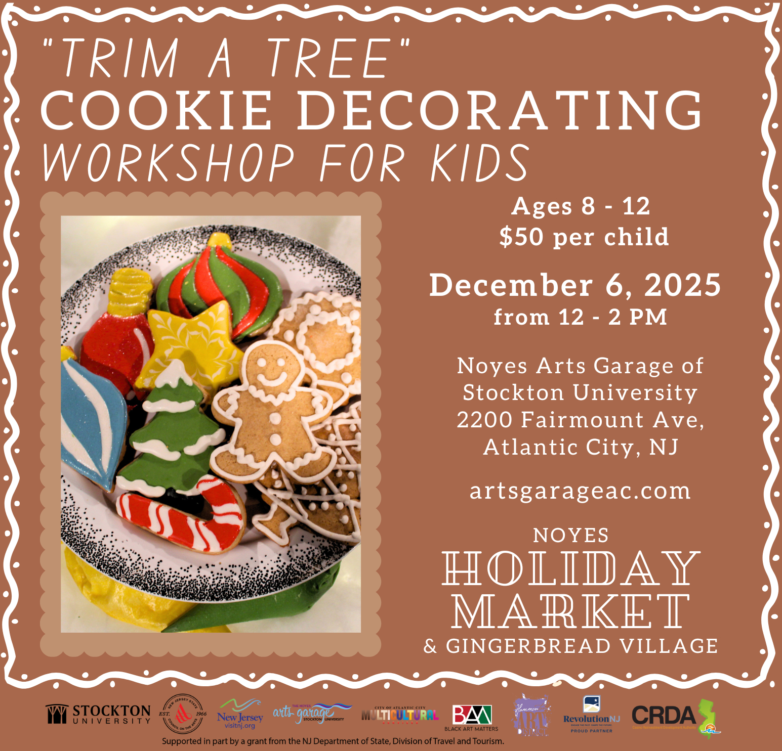 Trim a Tree: Holiday Cookie Decorating Workshop for Kids